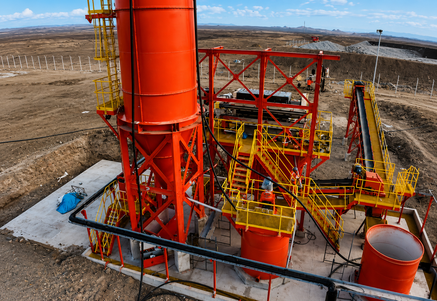 Tolvas y holding tank — equipos industriales Perú ALYABE