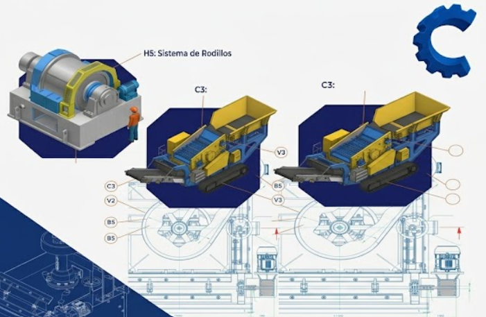 Servicio ALYABE — equipos mineros y plantas de proceso