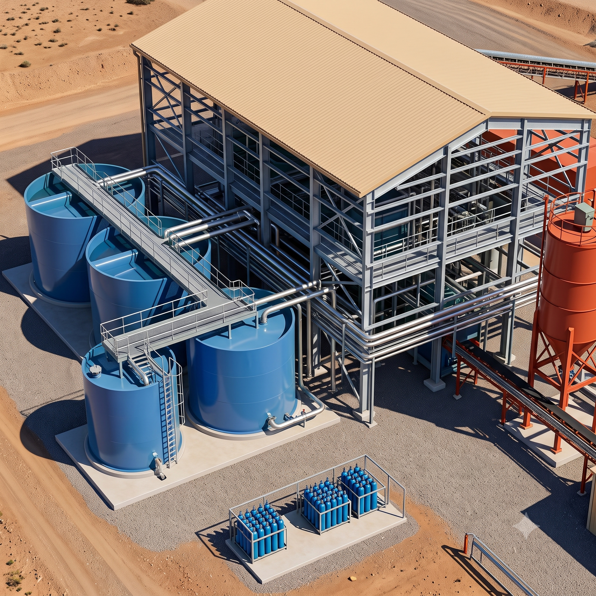 Servicio ALYABE — equipos mineros y plantas de proceso